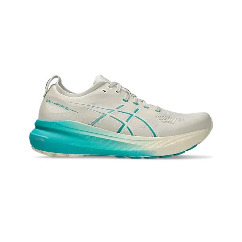 Men's Asics GEL-KAYANO 31 Birch /Wave Teal-SOULIER, shoes-33-OFF