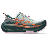Women's Asics TRABUCO MAX 4 COLD MOSS/NOVA ORANGE-SOULIER, shoes-33-OFF