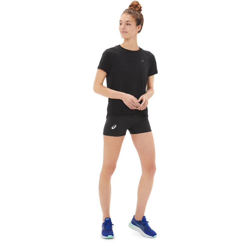 Women's Asics Circuit Compression Short 3-Inch (Team Black)