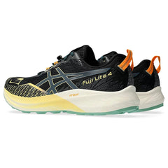 Men's Asics Fuji Lite 4 Black/Magnetic Blue-SOULIER, shoes-33-OFF