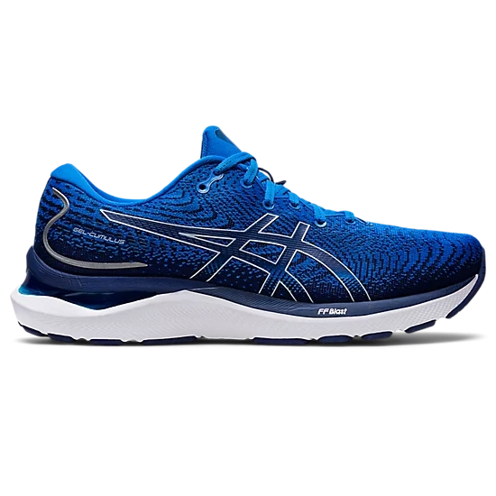 Men's Asics GEL-CUMULUS 24 Electric Blue/Deep Ocean-SOULIER, shoes-33-OFF