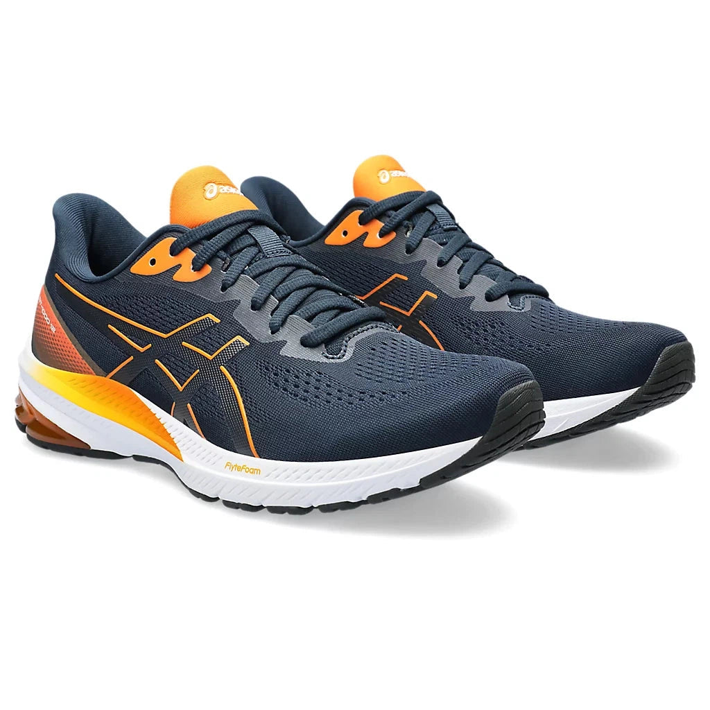 Men's Asics GT-1000 12 French Blue/Bright Orange-SOULIER, shoes-33-OFF