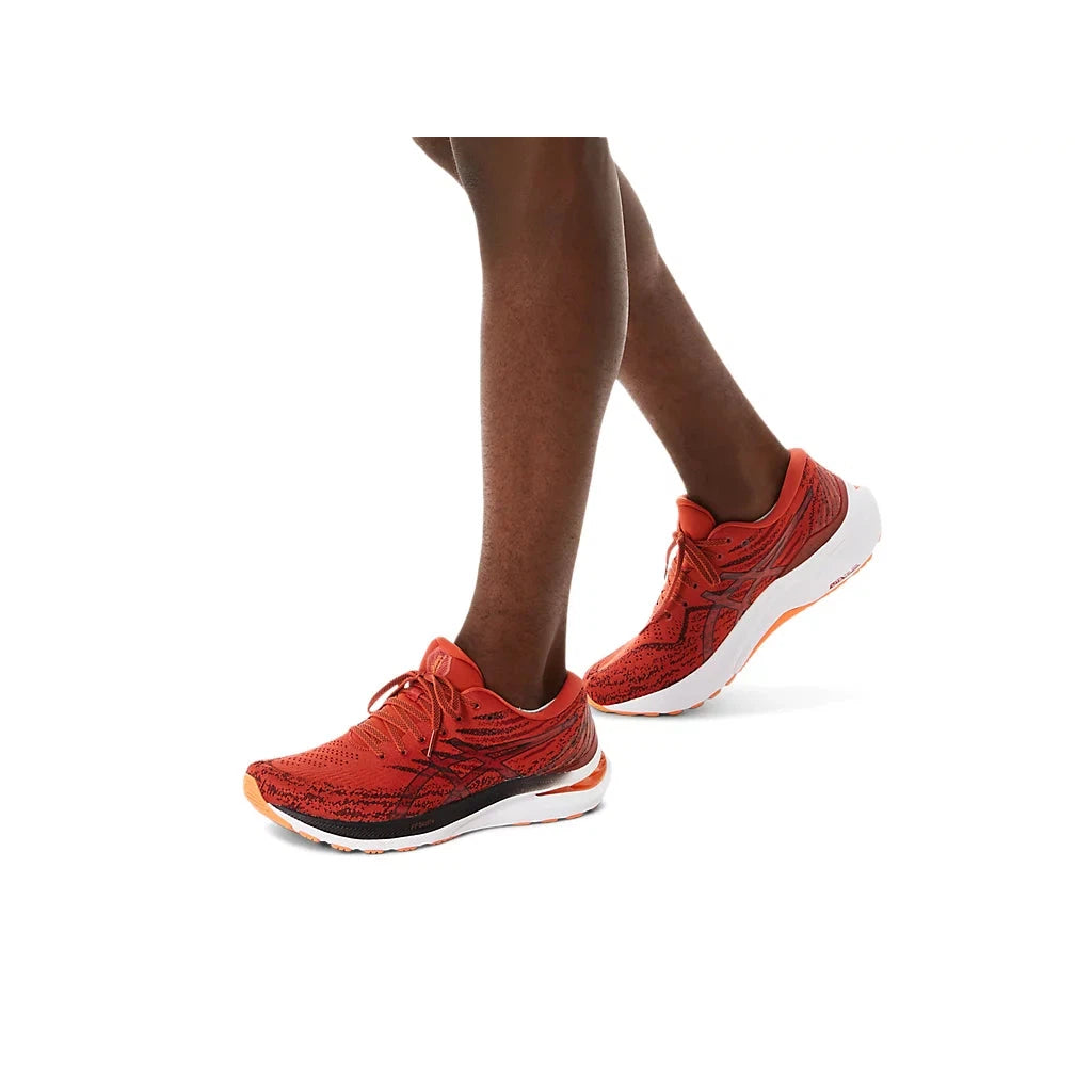 Asics gel kayano 19 womens orange sales