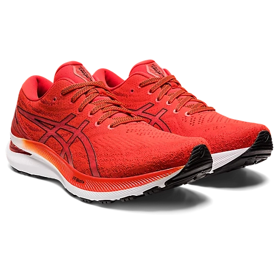 ASICS Gel Kayano 29 Running Shoes Men s 7.5 Cherry Tomato Black