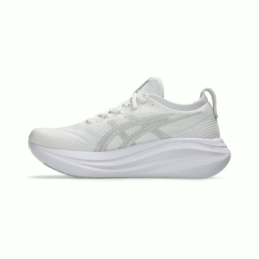 Men's Asics Gel-Nimbus 27 White/Glacier Grey – 33-Off.com