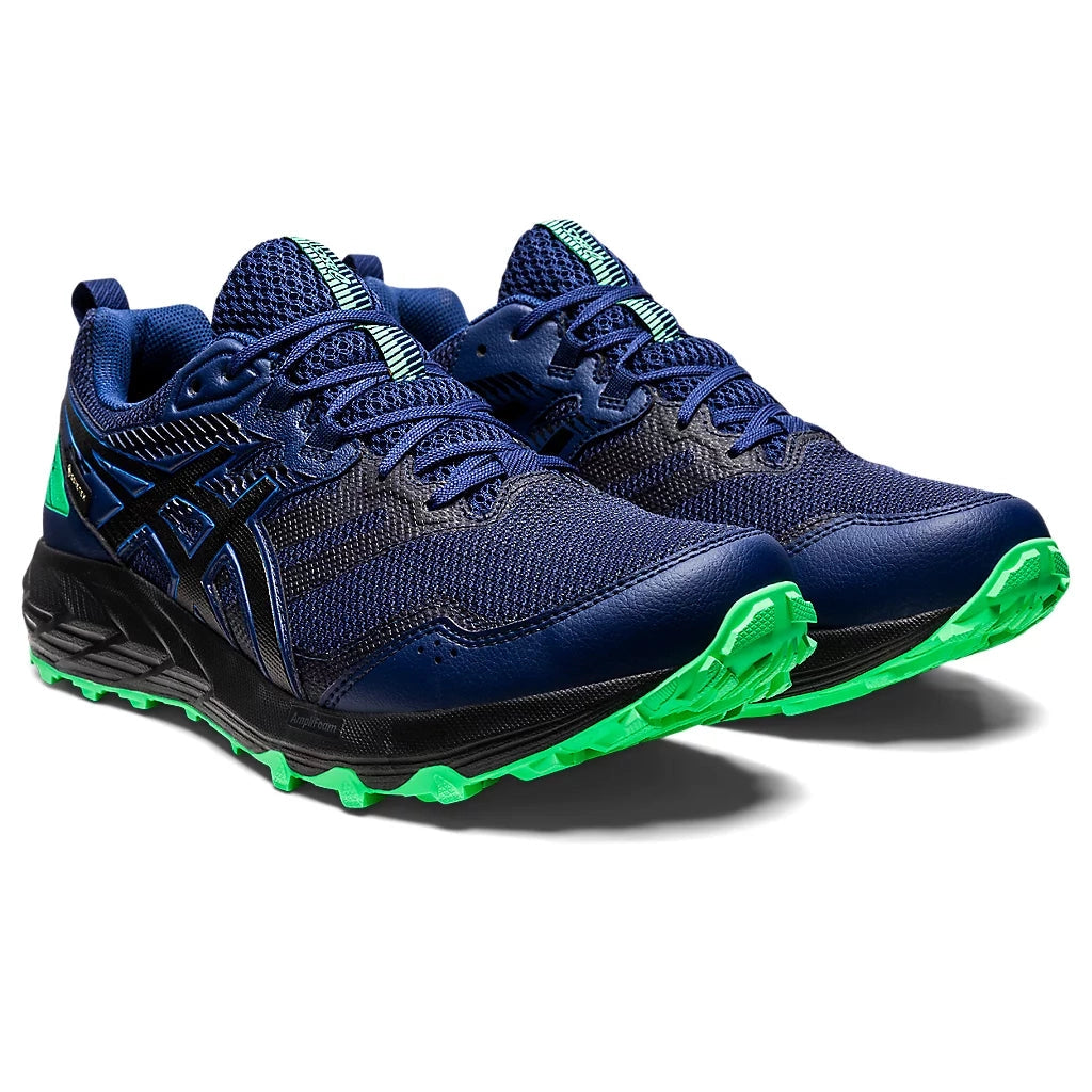 Asics men's gel-sonoma 4 sales shoe - black/island blue