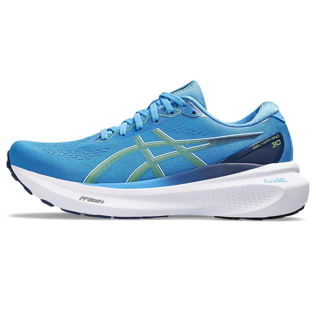Men's Asics Kayano 30 Waterscape/Electric Lime-SOULIER, shoes-33-OFF