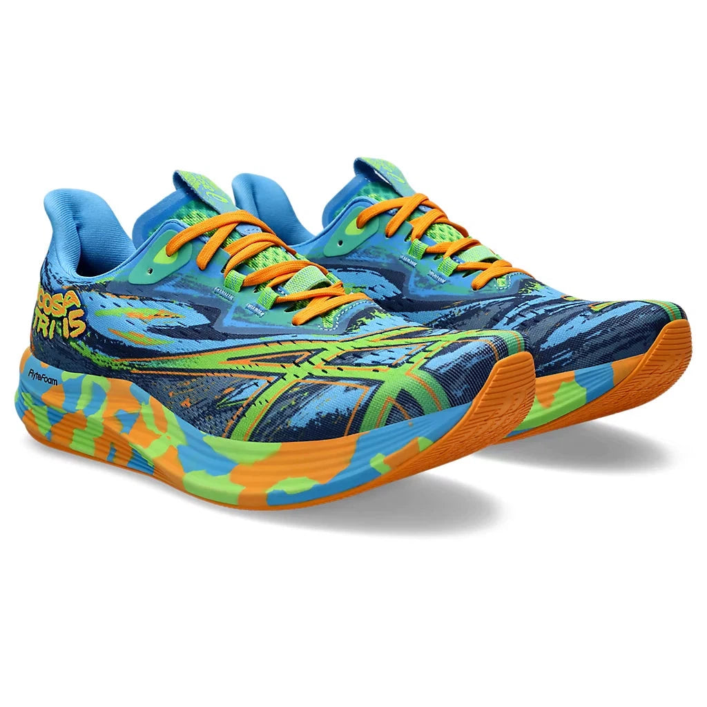 Men's Asics Noosa Tri 15 Waterscape/ Electric Blue-SOULIER, shoes-33-OFF