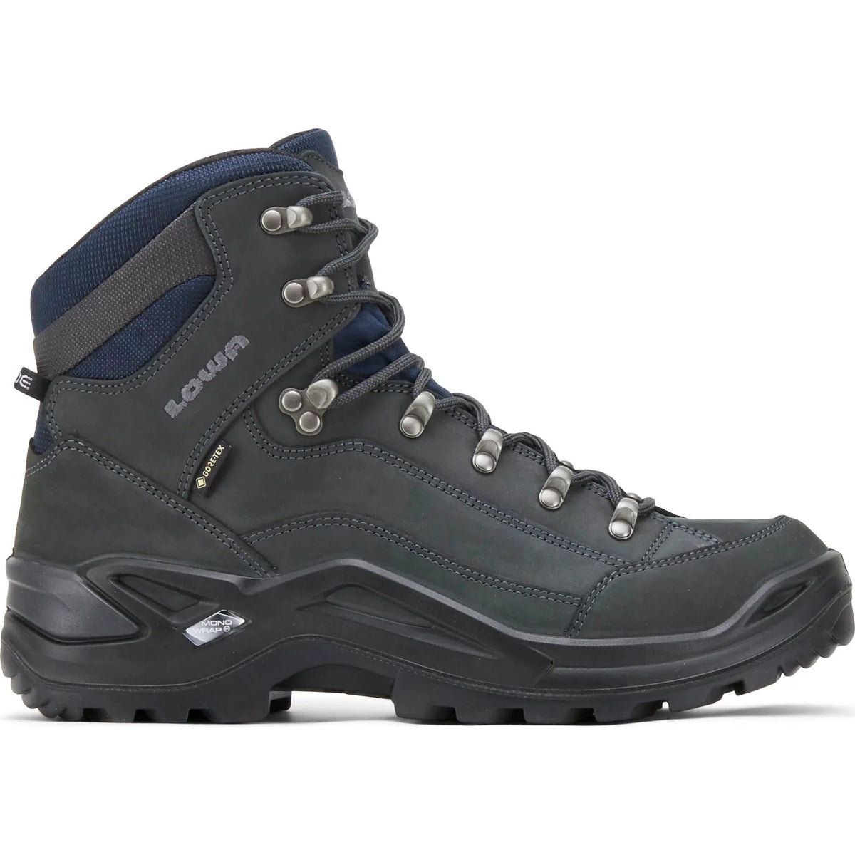 Men's Lowa Renegade GTX Mid Darkgrey-SOULIER, shoes-33-OFF