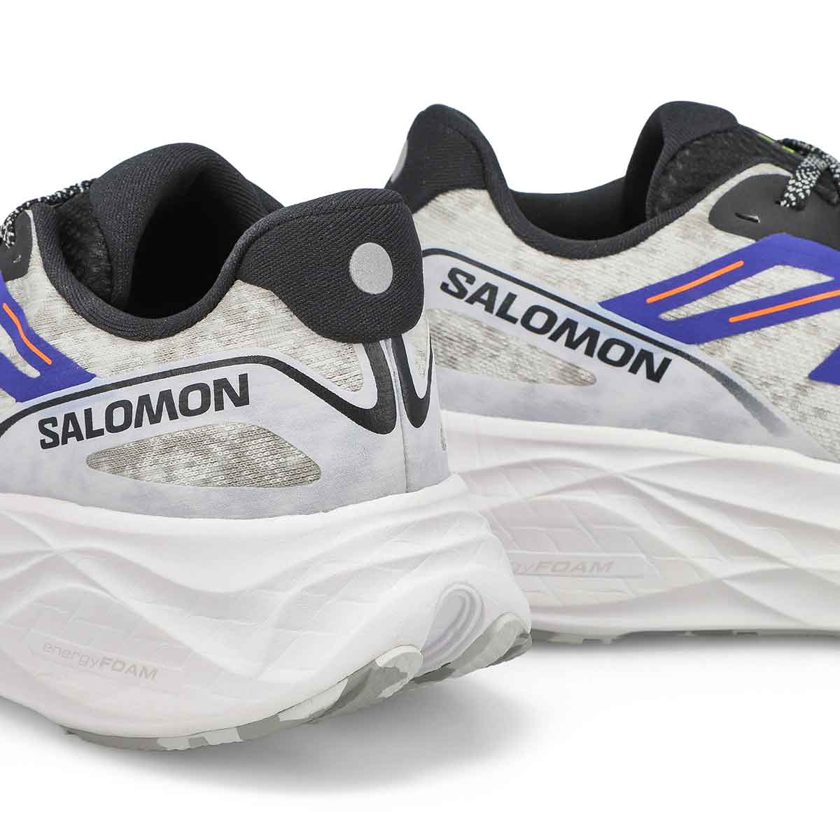 Men's Salomon Aero Glide 2 White / Phantom / Spectrum Blu-SOULIER, shoes-33-OFF