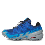 Men's Salomon Speedcross 6 GTX Blue Print / Ibiza Blue / Quarry-SOULIER, shoes-33-OFF