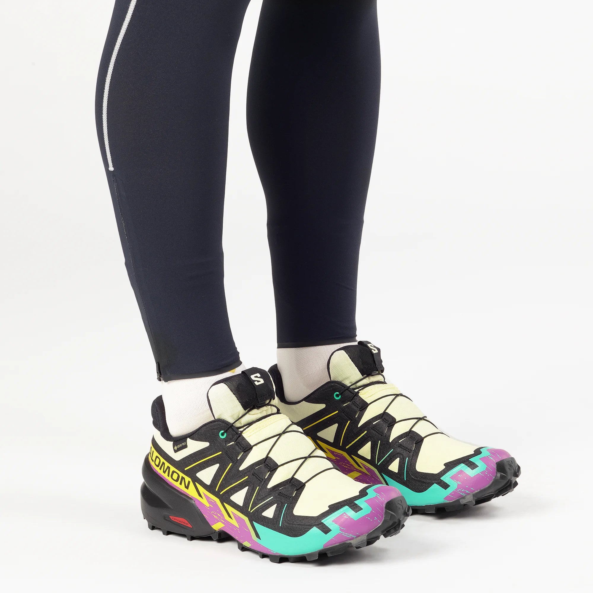 Men's Salomon Speedcross 6 GTX TYellow/Black/Watf-SOULIER, shoes-33-OFF