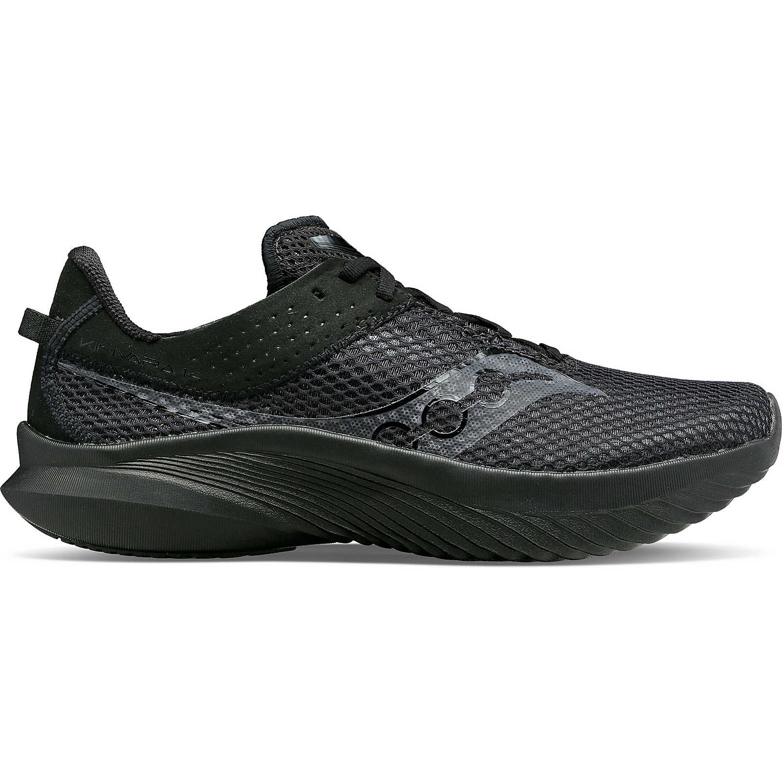 Men's Saucony Kinvara 14 triple black-SOULIER, shoes-33-OFF