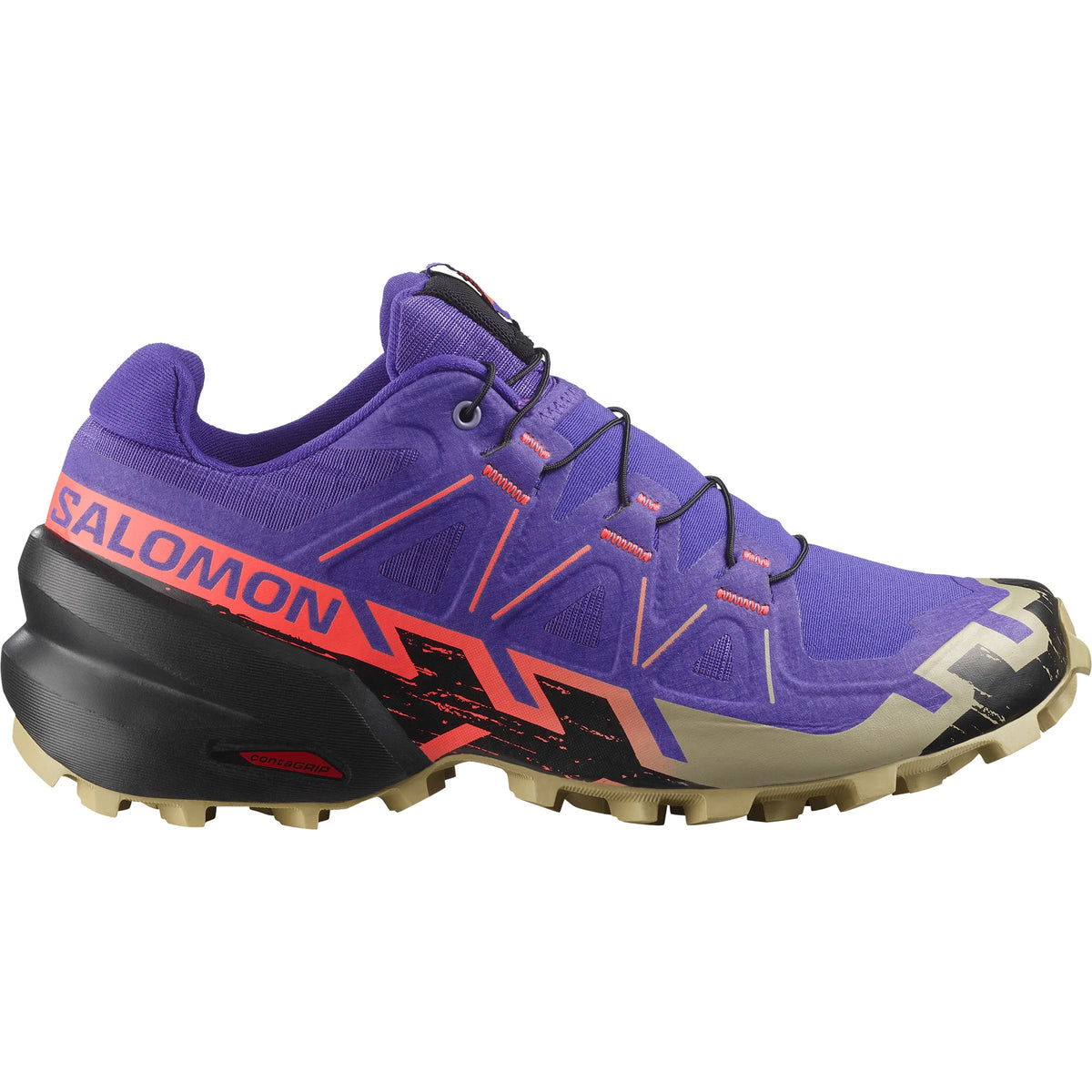 Women's Salomon Speedcross 6  Libert/Black/Neon