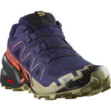 Men's Salomon Speedcross 6 Mar Bl/Black/Chert