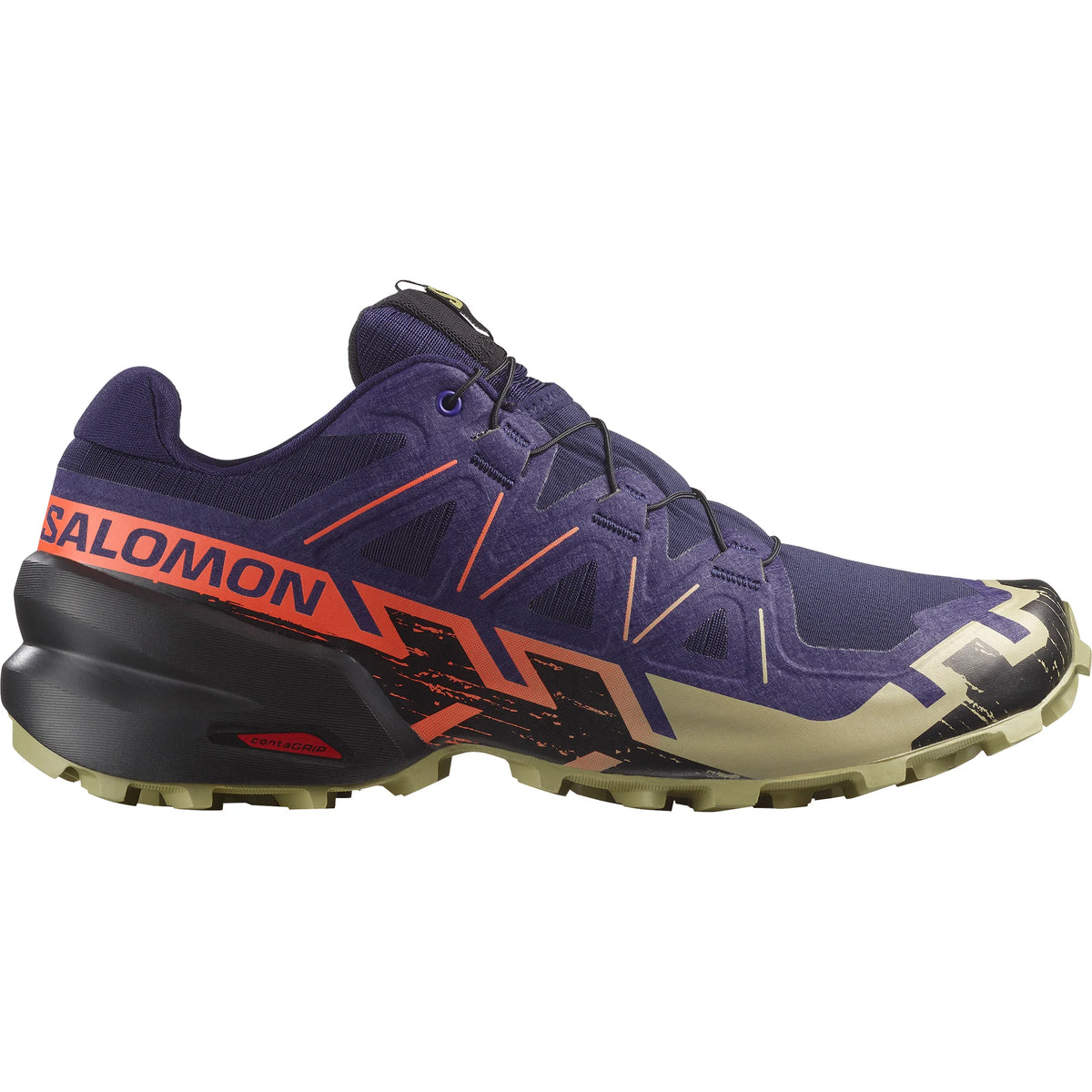 Men's Salomon Speedcross 6 Mar Bl/Black/Chert