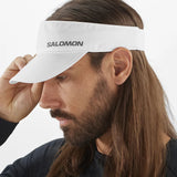 Unisex Salomon Cross Visor white (one size)-Accessories-33-OFF