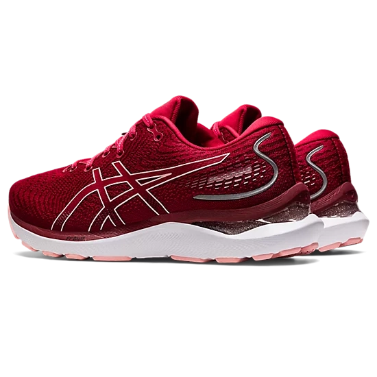 Women's Asics GEL-CUMULUS 24 Cranberry/Frosted Rose-SOULIER, shoes-33-OFF