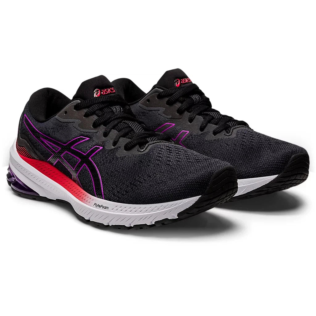 Asics GT 1000 11 Women s Running Shoes 6.5 Black Orchid