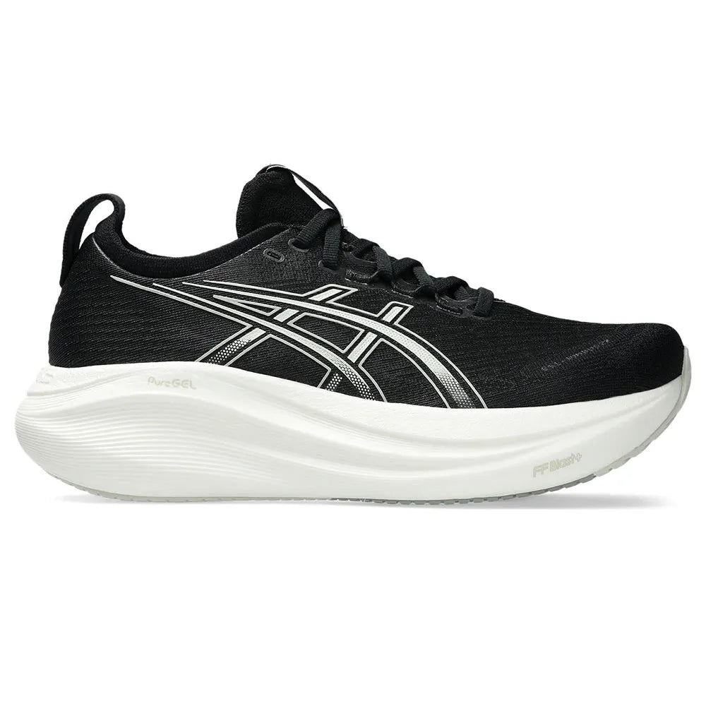 Women's Asics Gel-Nimbus 27 Black/Lake Grey-SOULIER, shoes-33-OFF