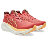 Women's Asics Gel-Nimbus 27 Dark Pink Clay/Orange Glow-SOULIER, shoes-33-OFF