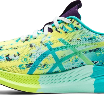Women's Asics Gel-Noosa Tri 14 Running Shoes in Safety Yellow/Soothing Sea-33-OFF