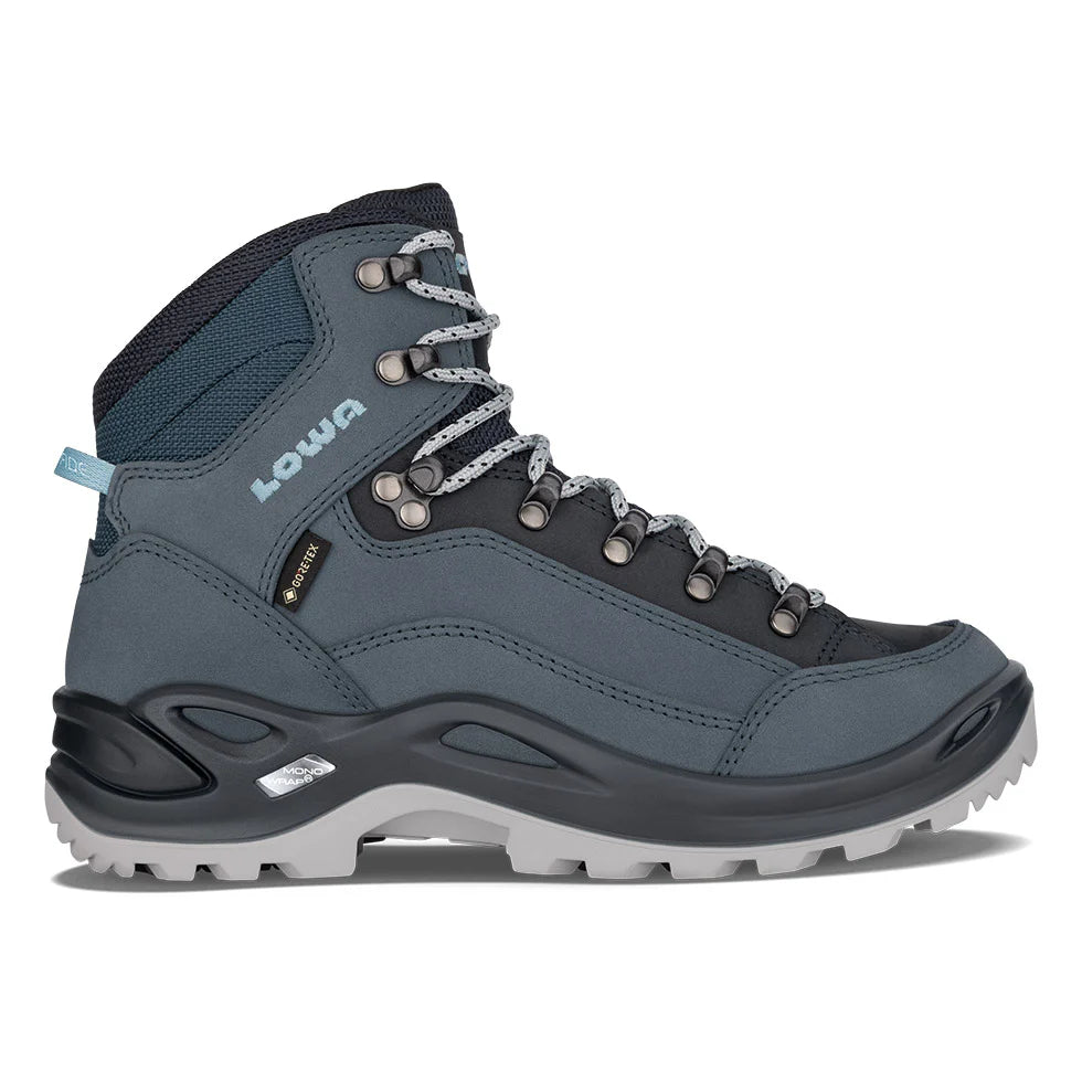 Women's Lowa Renegade GTX Mid Smokeblue-SOULIER, shoes-33-OFF