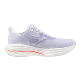 Women's Mizuno Wave Rider 29(LARGE D) WHITE-ICELANDIC BLUE-SOULIER, shoes-33-OFF