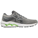 Women's Mizuno Wave inspire 18 Ultimate Grey-Silver-Shoes-33-OFF