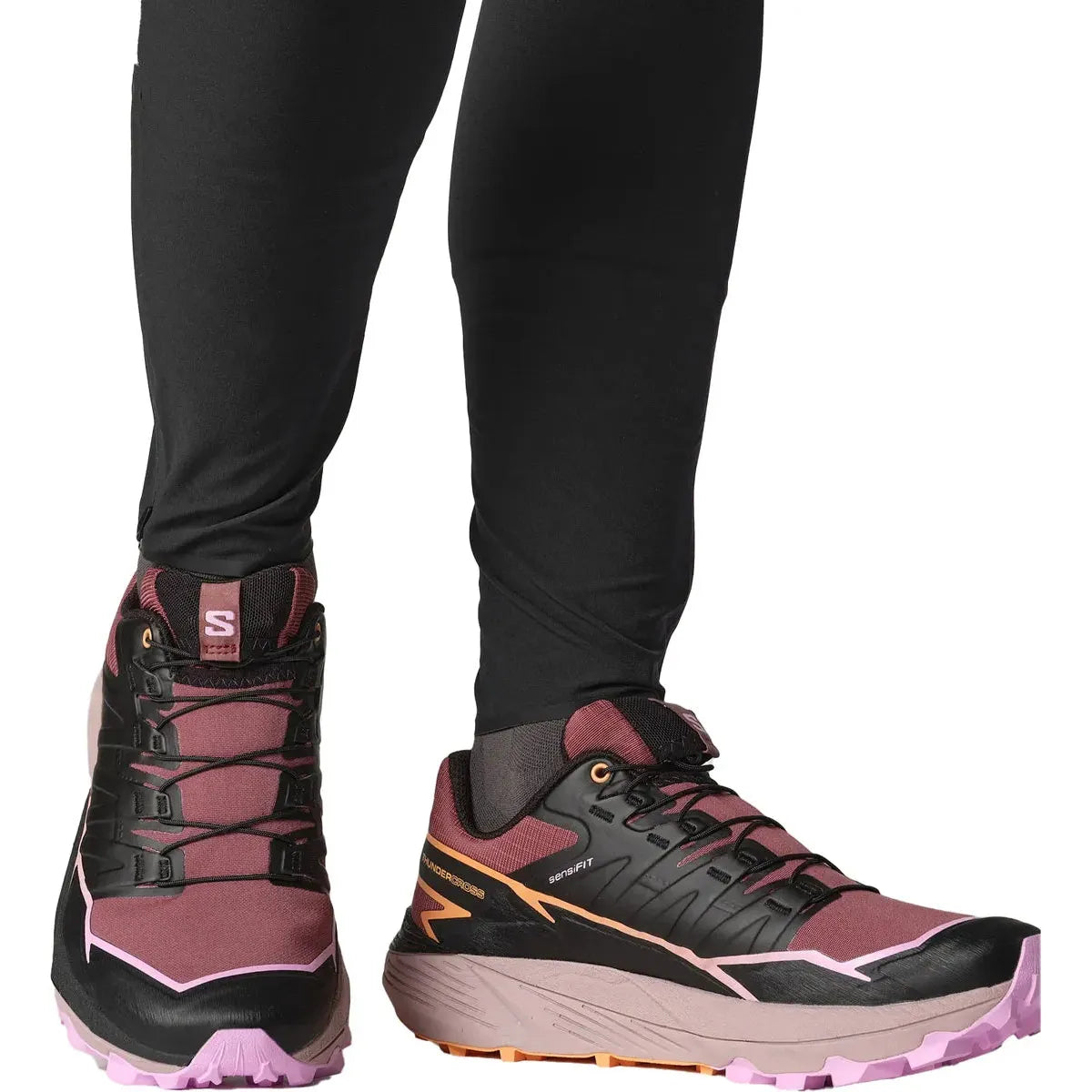 Women's Salomon Thundercross Nocturn/Black/Papaya-SOULIER, shoes-33-OFF