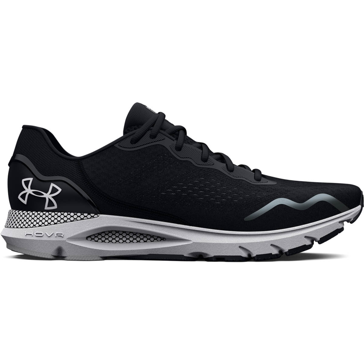 Women's Under Armour HOVR Sonic 6 Black/Black/White-SOULIER, shoes-33-OFF