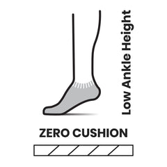 Men's Smartwool RUN ZC ANKLE PATTERN Black-Accessories-33-OFF