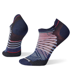 Men's Smartwool RUN ZC ANKLE PATTERN Black-Accessories-33-OFF