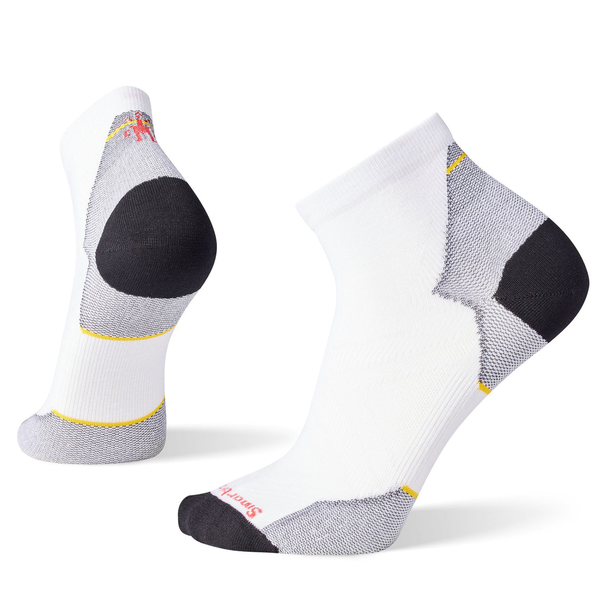 Men's Smartwool RUN ZC ANKLE White-Accessories-33-OFF