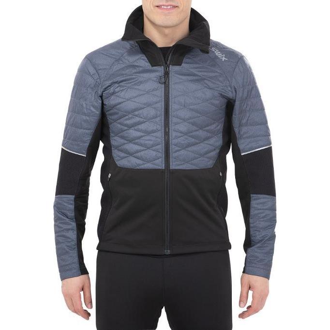 Men's Swix Keltten Men's Hybrid Jacket Heather-Apparel-33-OFF