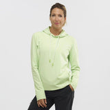 Women's Salomon Comet MID Hoodie SEACREST-Apparel-33-OFF